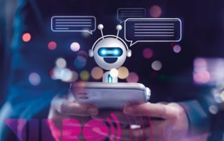 Imagem para ilustrar texto de blog sobre IA generativa.